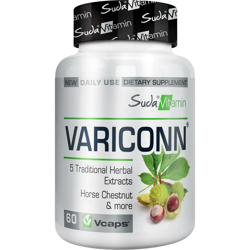 Suda Vitamin Variconn  60 Bitkisel Kapsül