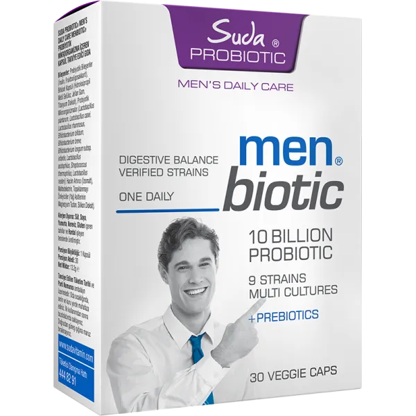Suda Probiotic Menbiotic  30 Bitkisel Kapsül
