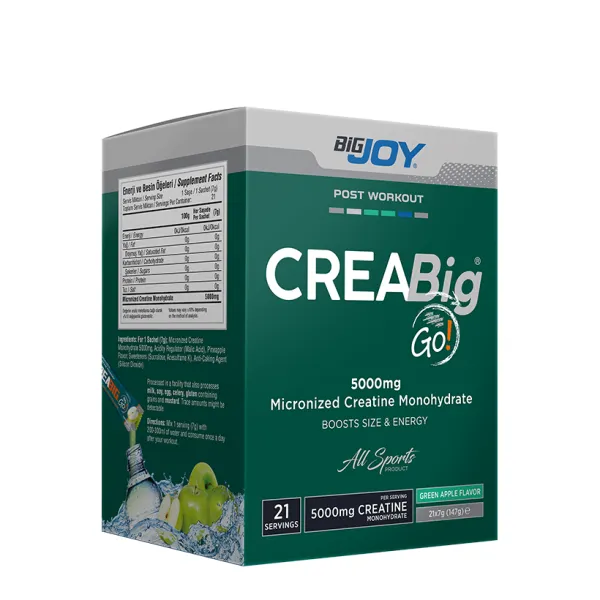 Bigjoy Creabig Go! Yeşil Elma 147g
