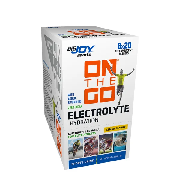 Bigjoy ONTHEGO Electrolyte Sports Drink Limon 8 x 20 Efervesan Tablet