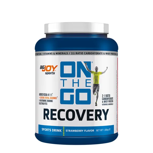 Bigjoy ONTHEGO RECOVERY Sports Drink Çilek 1050g