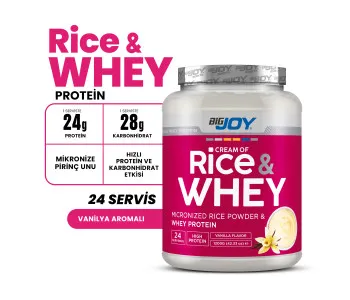Bigjoy Cream Of Rice Whey Vanilya 1200g