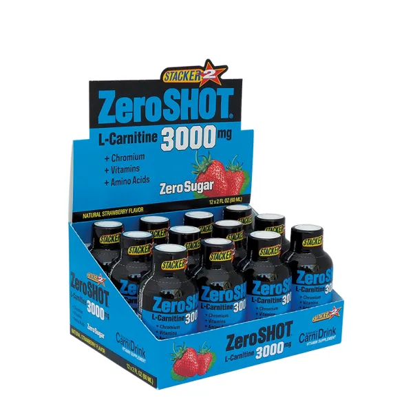 ZeroSHOT 3000mg Çilek 720ml