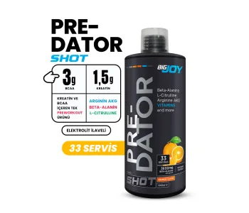 Bigjoy Predator Shot Portakal 1000ml