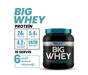 Bigjoy BIGWHEY Whey Protein Classic Çikolata 544g