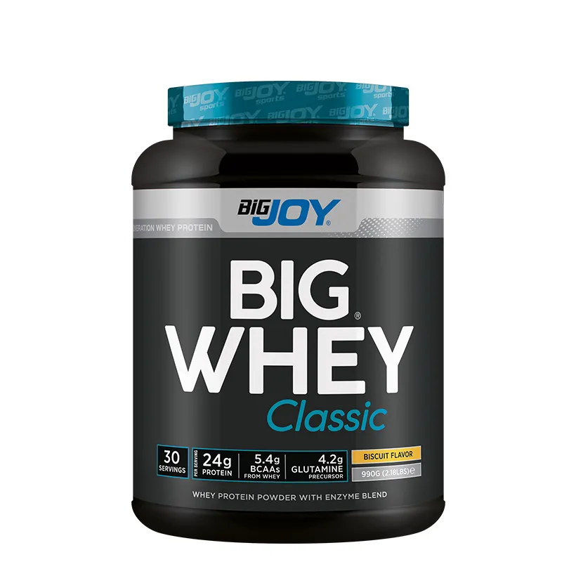 Bigjoy BIGWHEY Whey Protein Classic Bisküvi 990g