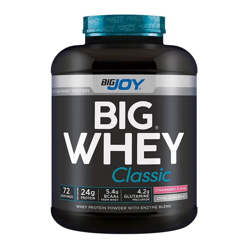 Bigjoy BIGWHEY Whey Protein Classic Çilek 2376g