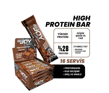 Bigjoy Classic High Protein Bar Cookies & Cream 720g